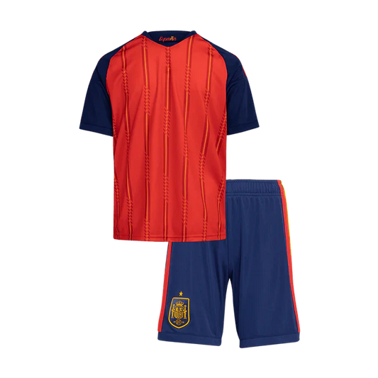 Kit enfant Espagne domicile 2 étoiles détail