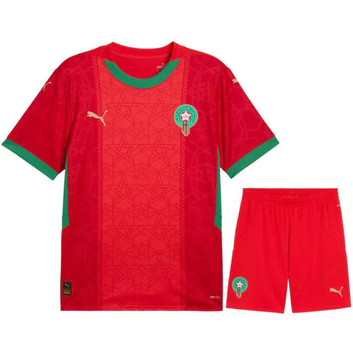 Kits Enfant/ Junior Maroc CAN 2025 Domicile