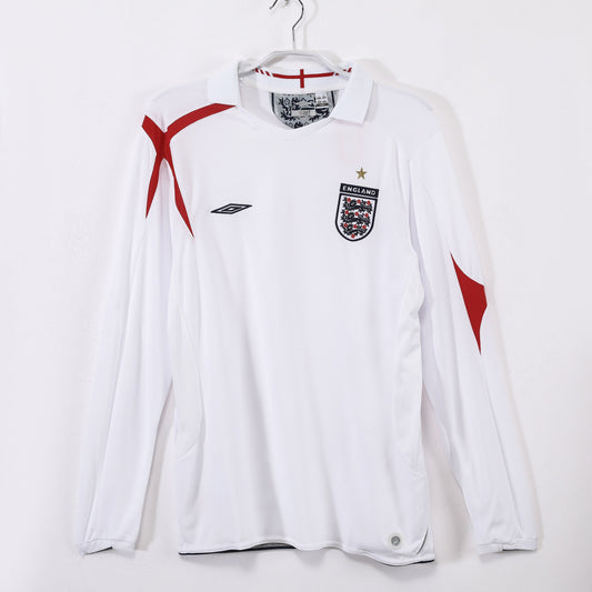 Maillot Rétro Angleterre Domicile 2006/2007