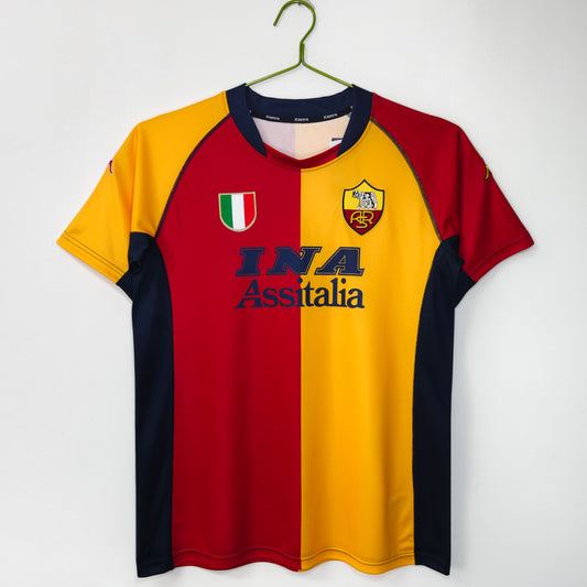Maillot Rétro AS Roma Extérieur 2001/2002