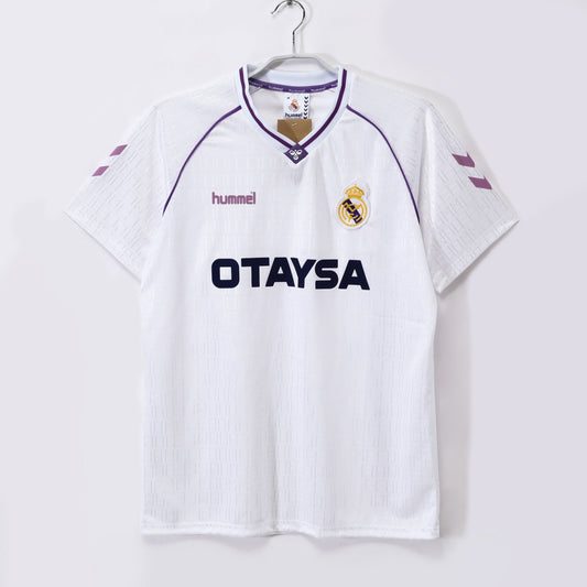 Maillot Rétro Real Madrid Domicile 1990/1991