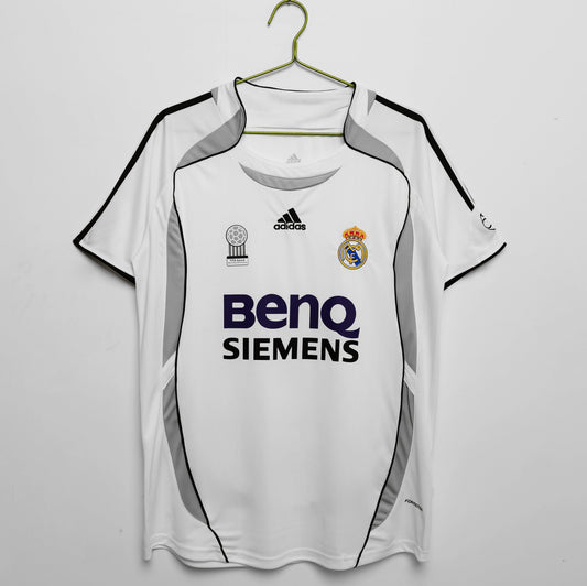 Maillot Rétro Real Madrid Domicile 2006/2007