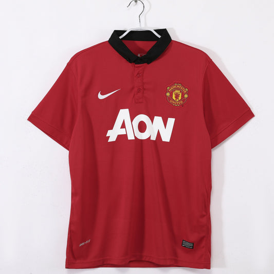 Maillot Rétro Manchester United Domicile 2013/2014