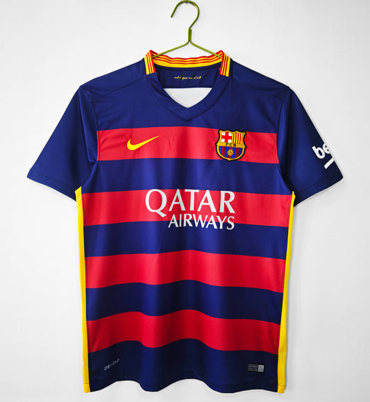 Maillot Rétro FC Barcelone Domicile 2015/2016