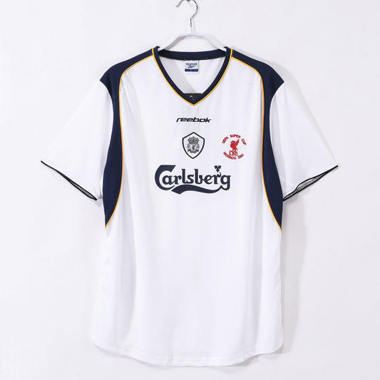 Maillot Rétro Liverpool Extérieur 2001/2002