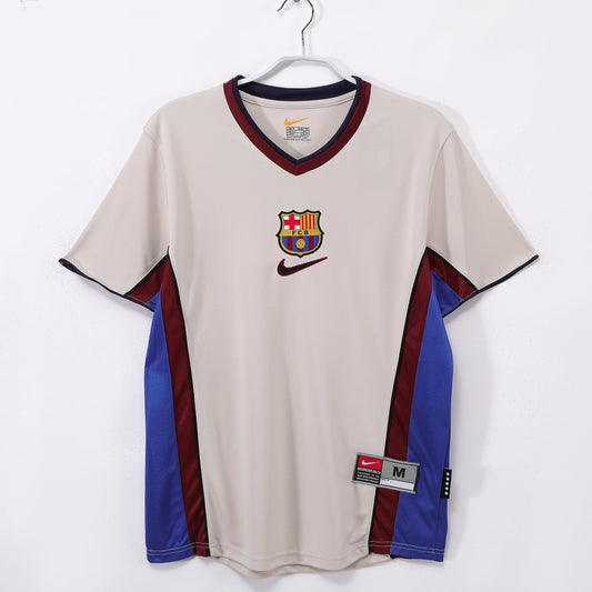 Maillot Rétro FC Barcelone Extérieur 1998/1999