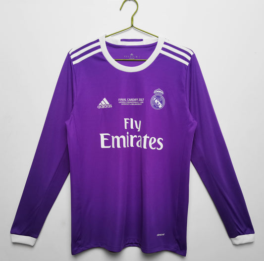 Maillot Rétro Real Madrid Extérieur 2016/2017