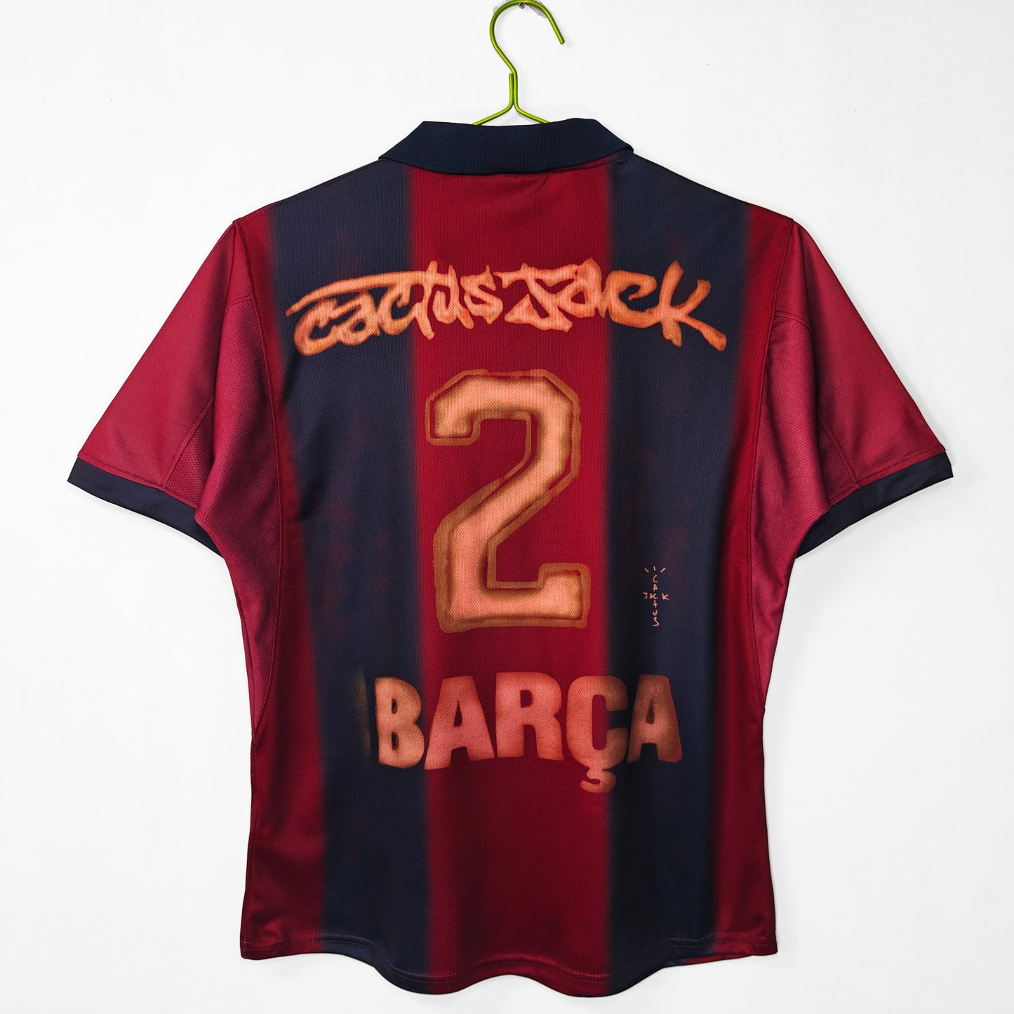 Maillot Rétro FC Barcelone Domicile X Travis Scott 2000/2001