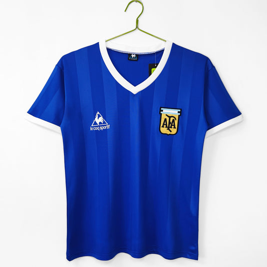 Maillot Rétro Argentine Extérieur 1986/1987