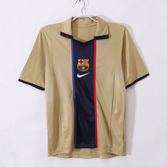 Maillot Rétro FC Barcelone Extérieur 2001/2002