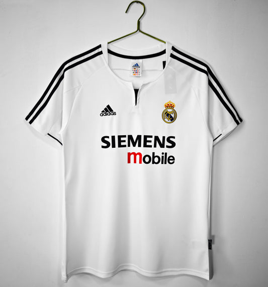 Maillot Rétro Real Madrid Domicile 2003/2004