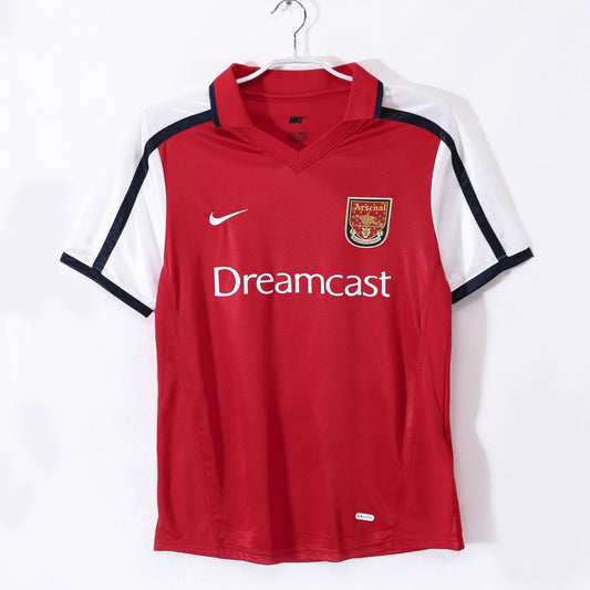 Maillot Rétro Arsenal Domicile 2001/2002