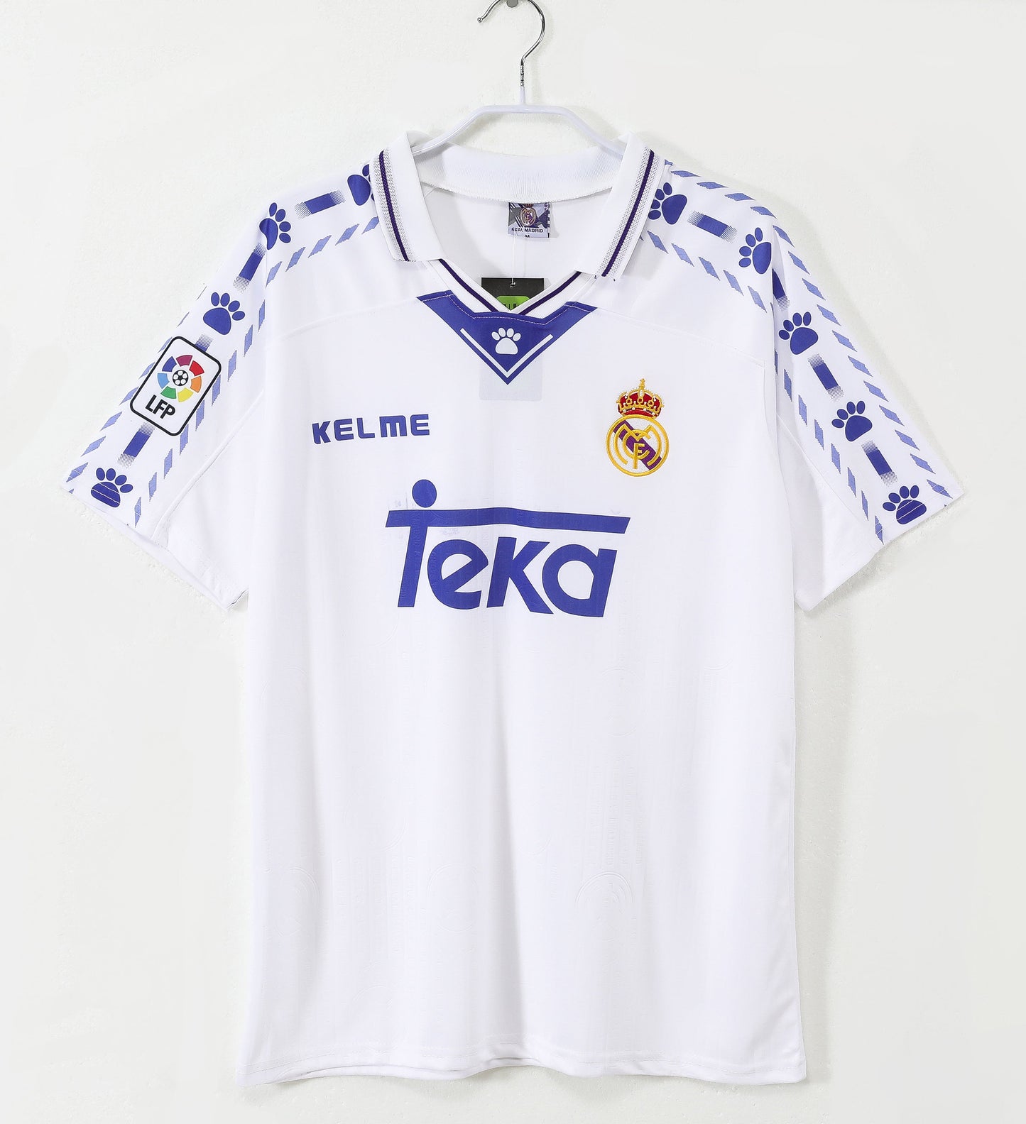 Maillot Rétro Real Madrid Domicile 1996/1997