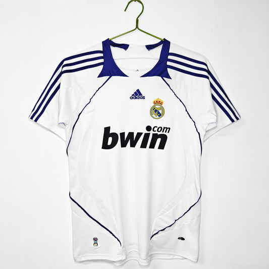 Maillot Rétro Real Madrid Domicile 2007/2008