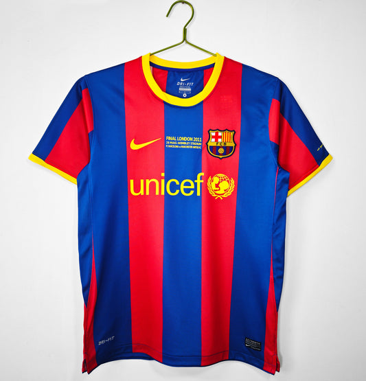 Maillot Rétro FC Barcelone Domicile 2010/2011
