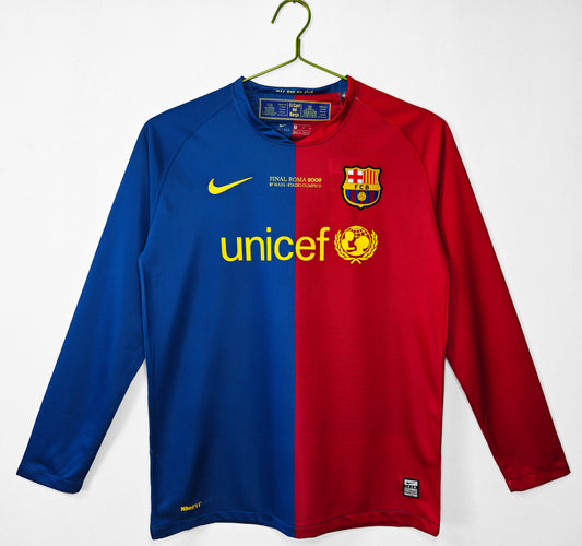Maillot Rétro FC Barcelone Domicile 2008/2009
