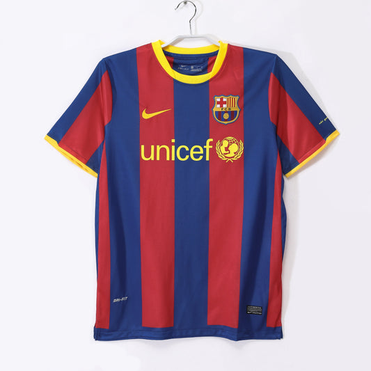 Maillot Rétro FC Barcelone Domicile 2010/2011