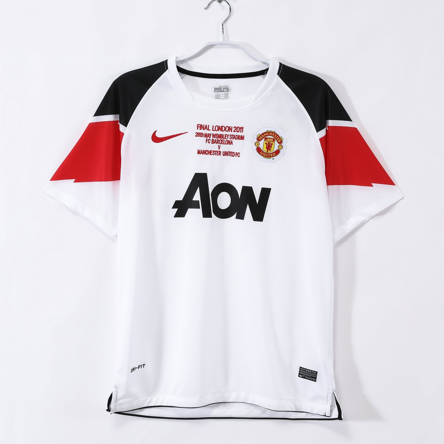 Maillot Rétro Manchester United Extérieur 2010/2011