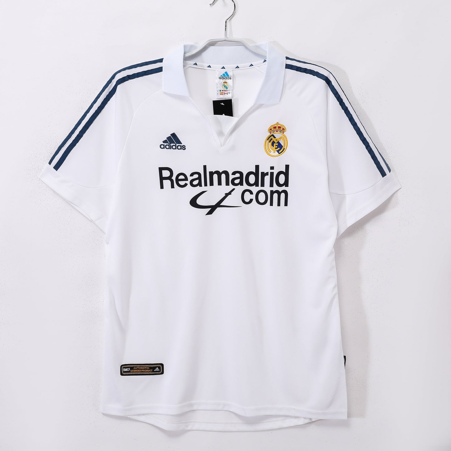 Maillot Rétro Real Madrid Domicile 2001/2002