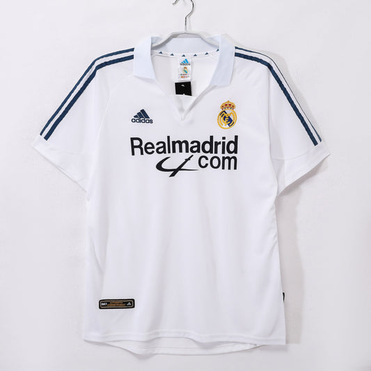Maillot Rétro Real Madrid Domicile 2001/2002