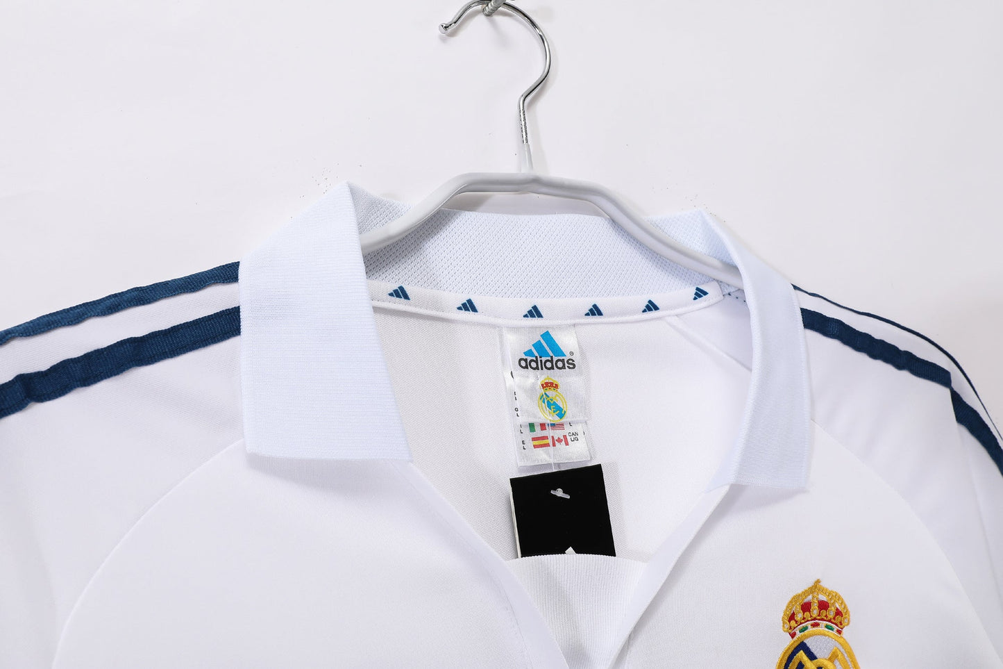 Maillot Rétro Real Madrid Domicile 2001/2002