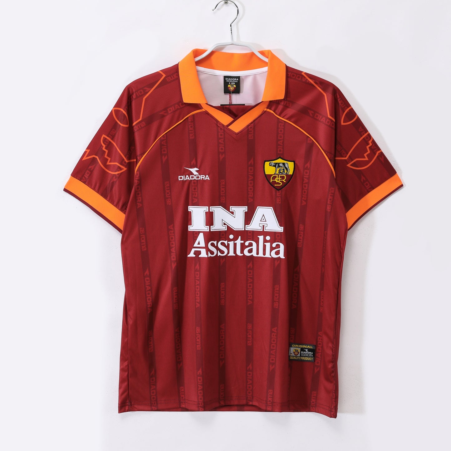 Maillot Rétro AS Roma Domicile 1999/2000
