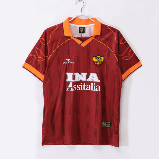 Maillot Rétro AS Roma Domicile 1999/2000