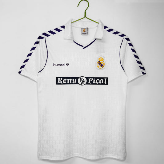 Maillot Rétro Real Madrid Domicile 1988/1989