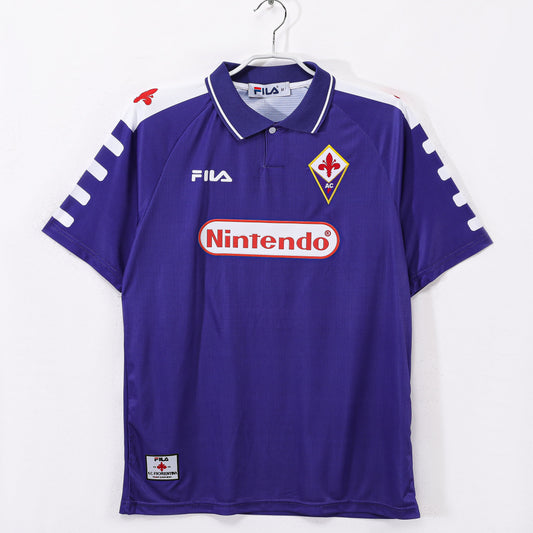 Maillot Rétro Fiorentina Domicile 1998/1999