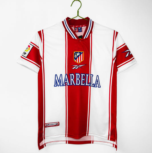 Maillot Rétro Atletico Madrid Domicile 1999/2000