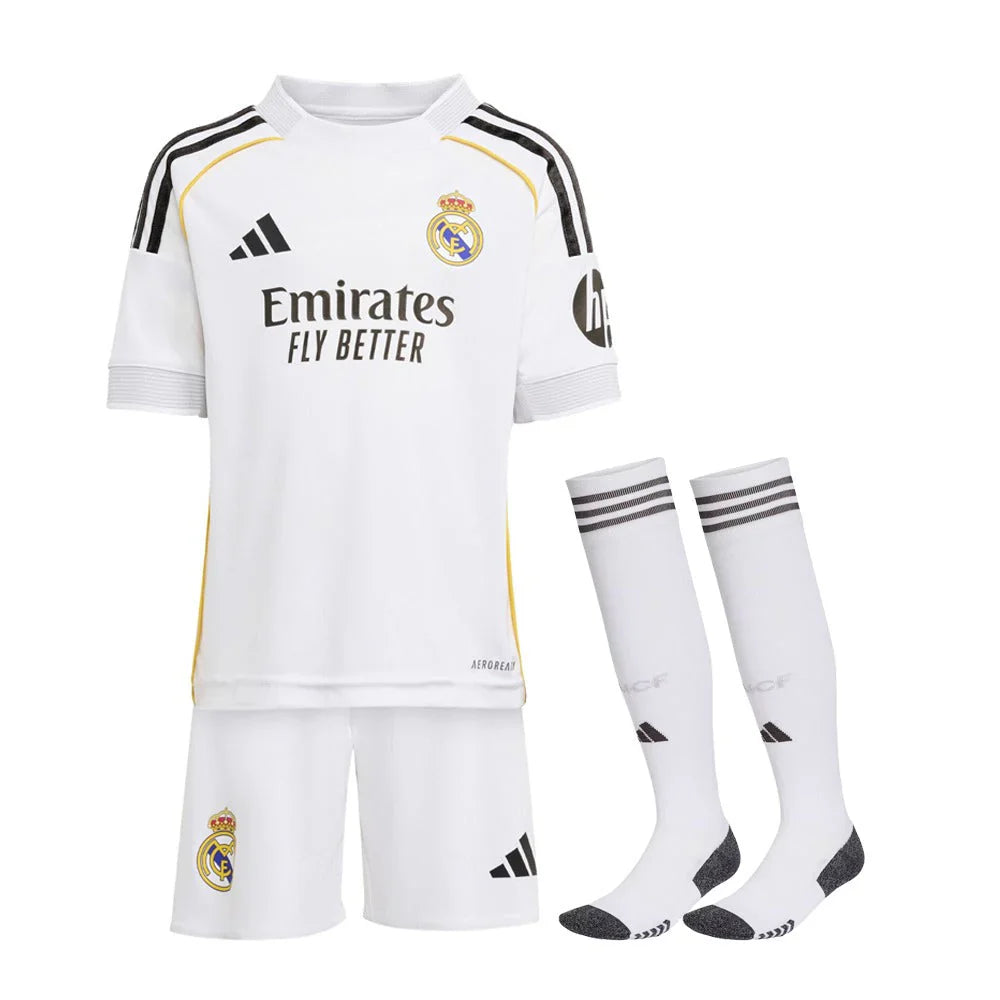 Kit Enfant Real Madrid Domicile 2025/2026