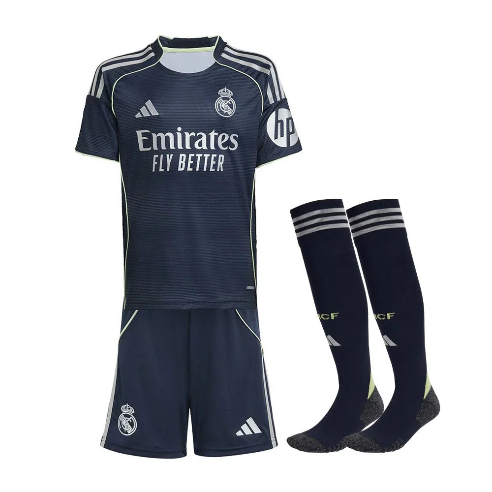 Kit Enfant Real Madrid Extérieur 2025/2026