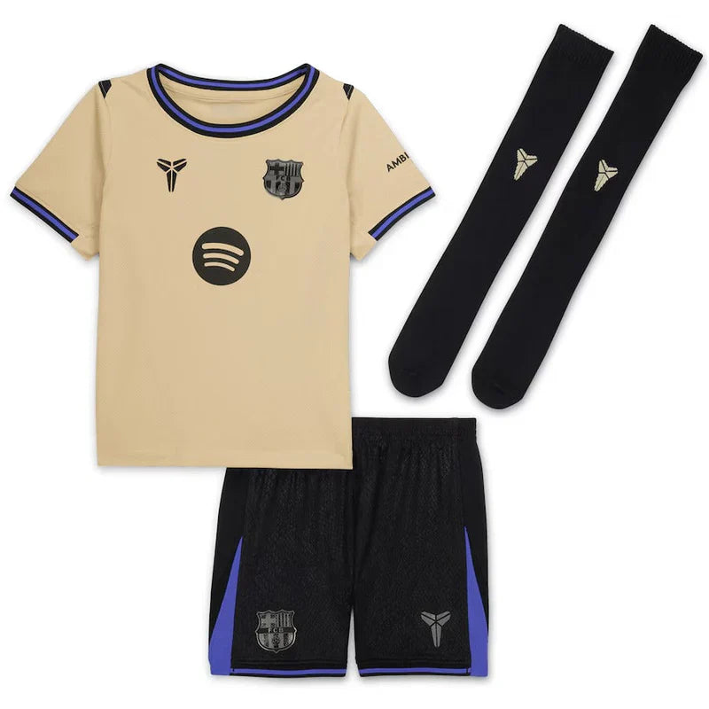 Kit Enfant Barcelone Extérieur 2025/2026