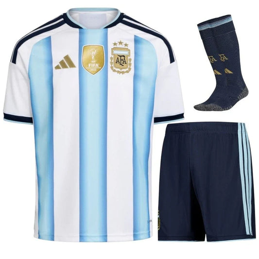 Kits Enfant/ Junior Argentine Domicile Coupe Du Monde 2026