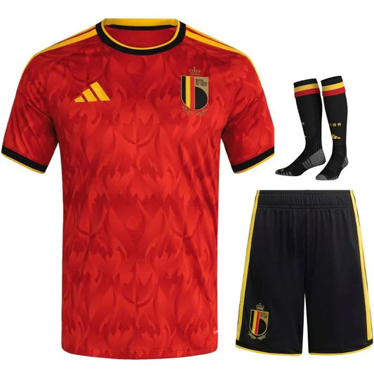 Kits Enfant Junior Belgique Domicile Coupe Du Monde 2026