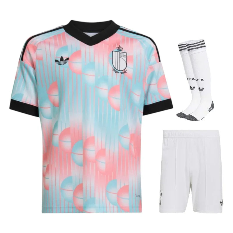 Kits Enfant/ Junior Belgique Extérieur Coupe Du Monde 2026