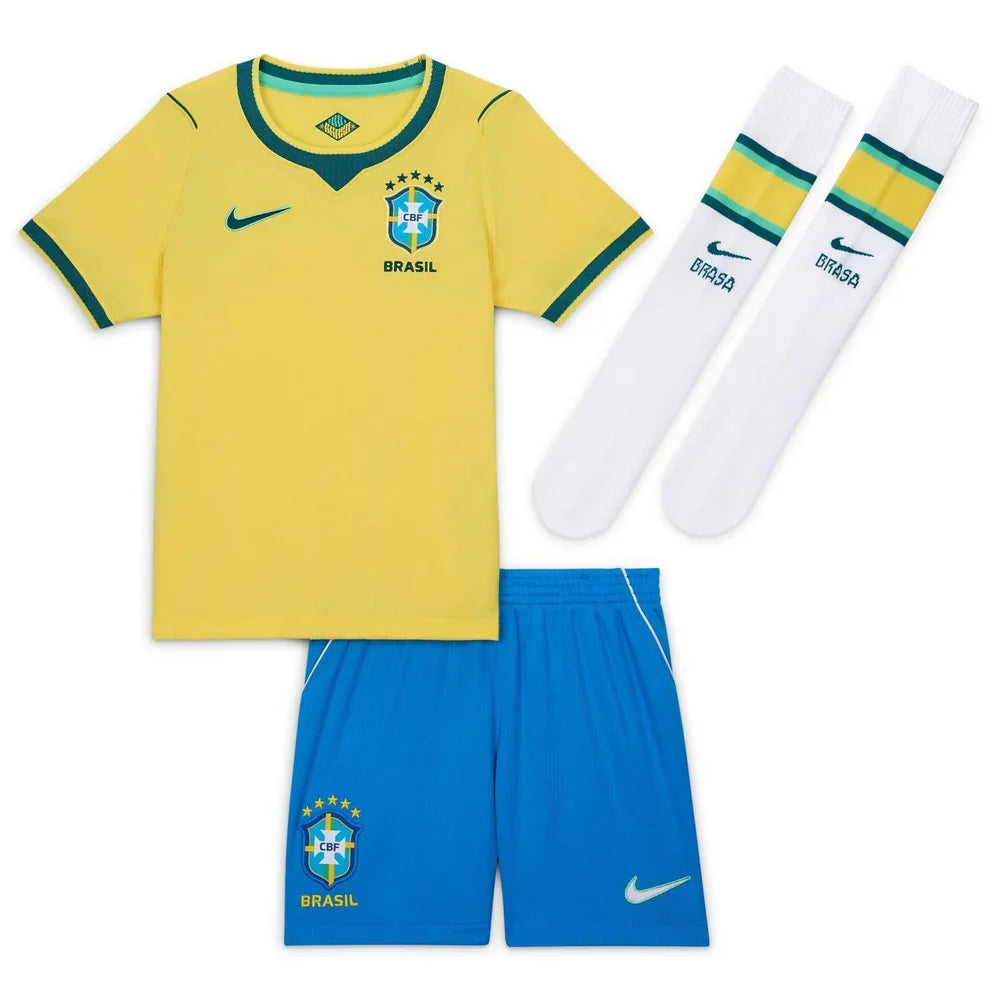 Kits Enfant/ Junior Brésil Domicile Coupe Du Monde 2026