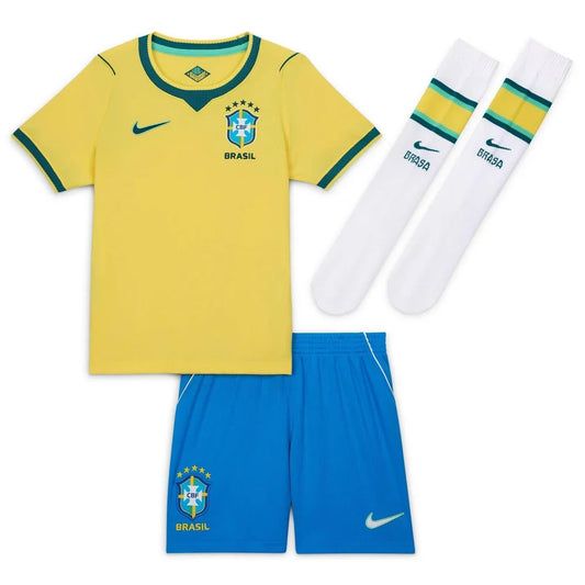 Kits Enfant/ Junior Brésil Domicile Coupe Du Monde 2026
