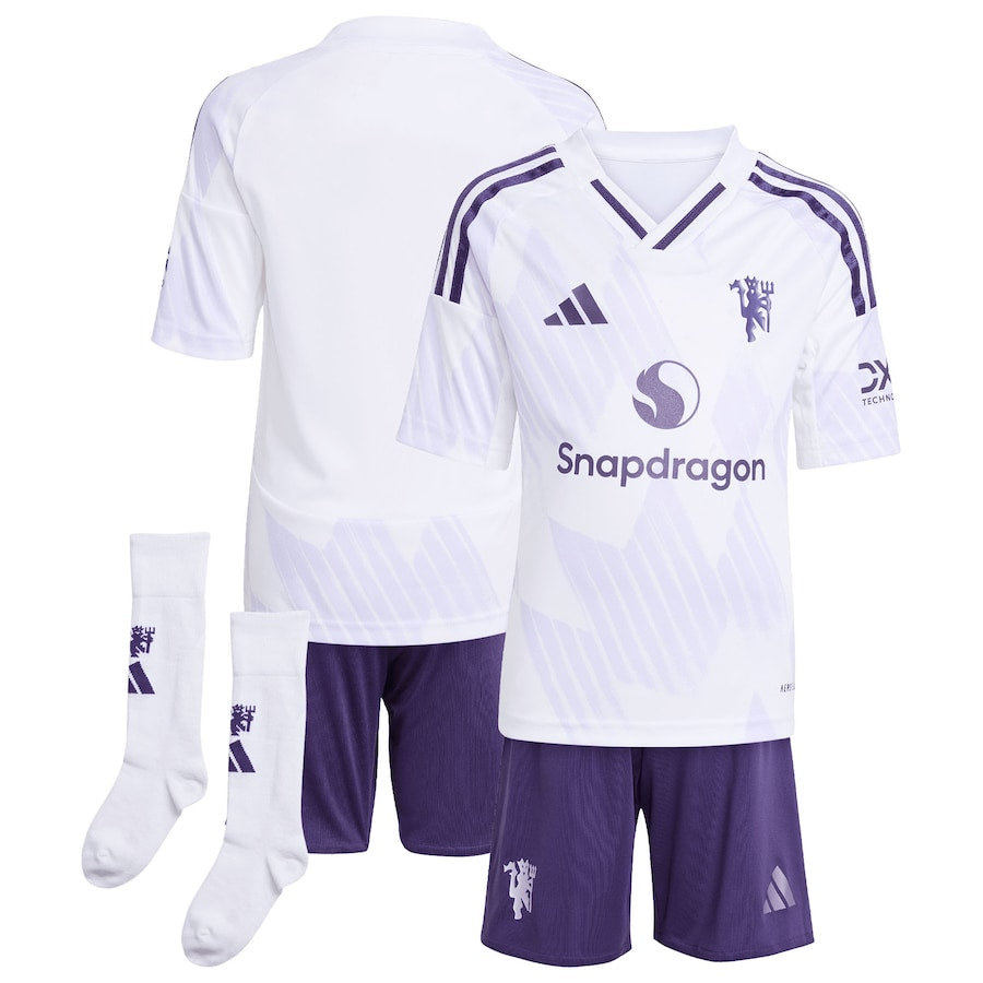 Kit Enfant Manchester United Extérieur 2025 2026