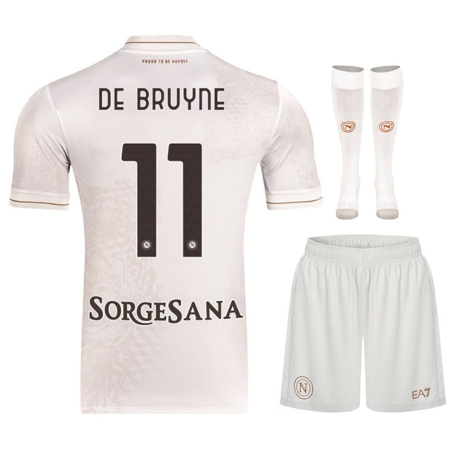 Maillot Kit Enfant Naples Extérieur 2025-2026