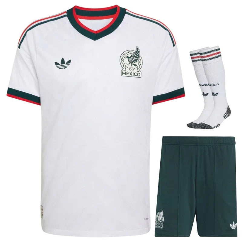 Kits Enfant/ Junior Mexique Extérieur Coupe Du Monde 2026