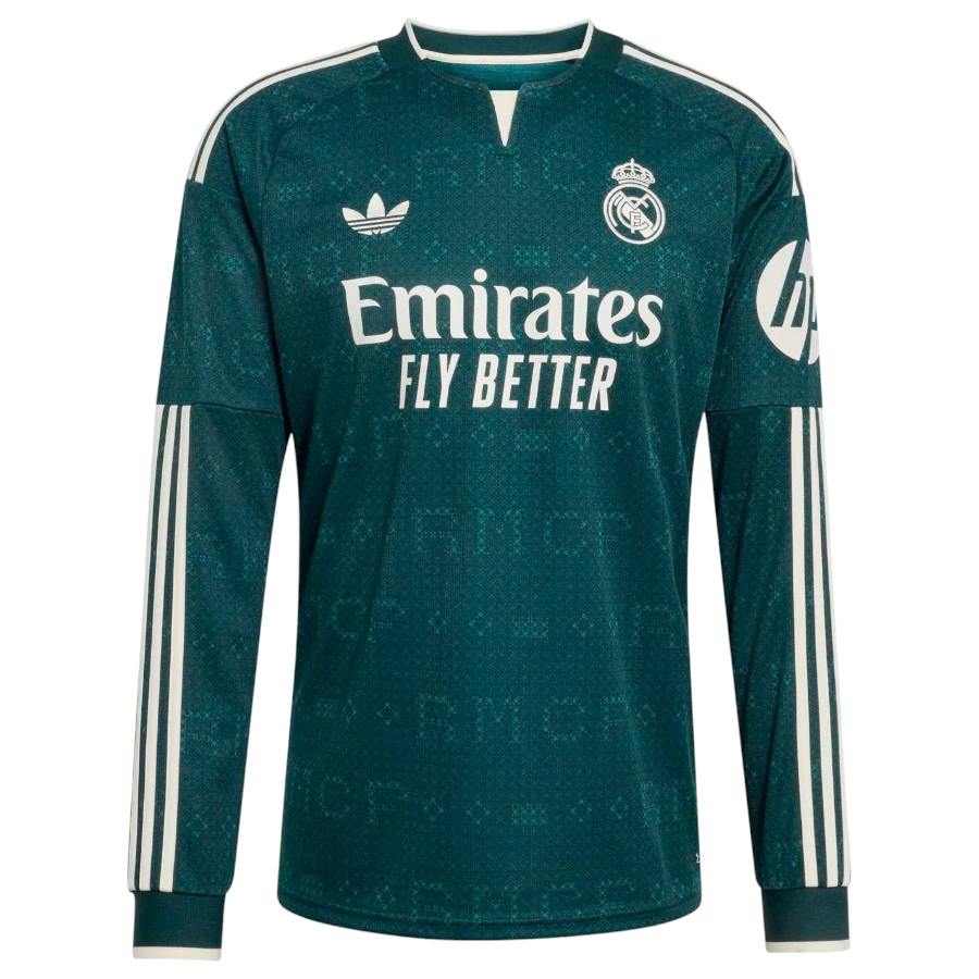 Maillot Real Madrid Extérieur Manches Longues 2026/2027