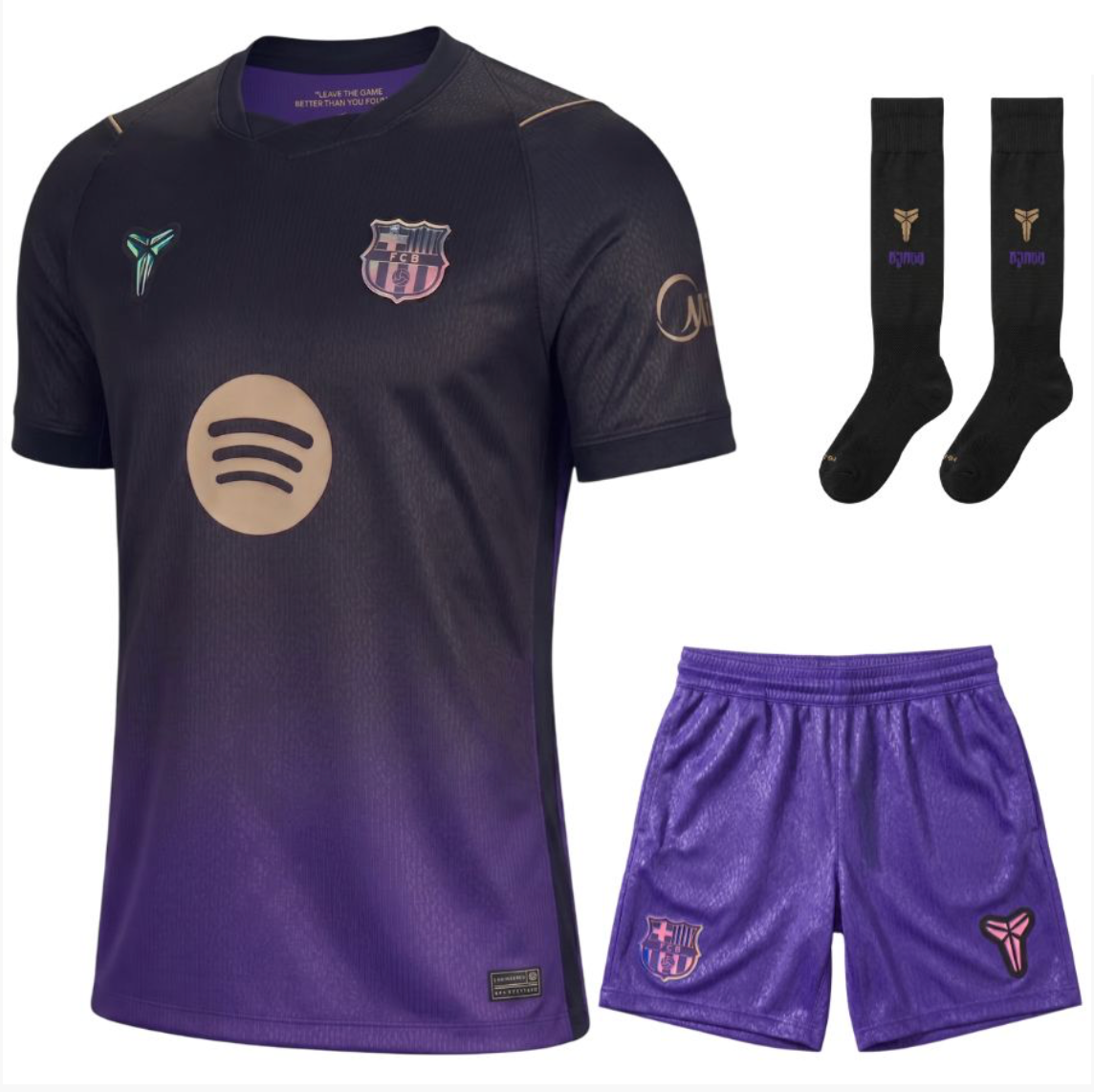 Kit Enfant Barcelone Extérieur 2026/2027