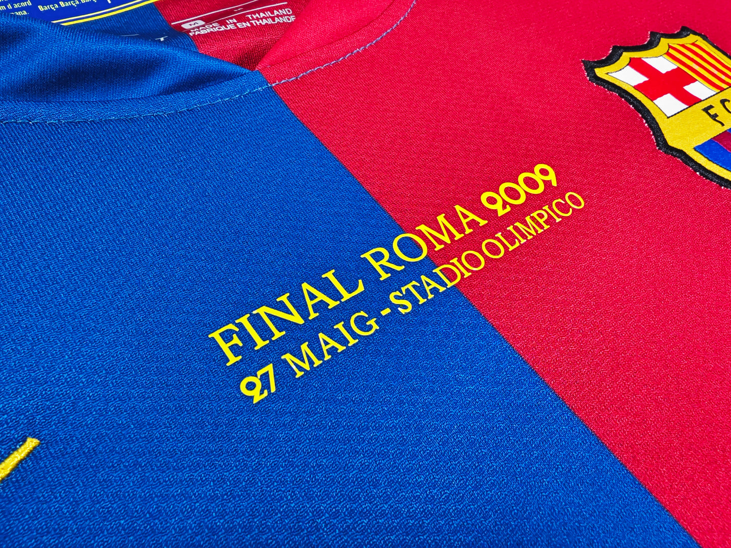 Maillot Rétro FC Barcelone Domicile 2008/2009