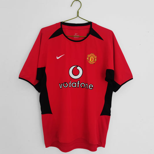 Maillot Rétro Manchester United Domicile 2002/2003
