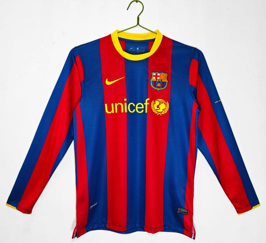 Maillot Rétro FC Barcelone Domicile 2010/2011