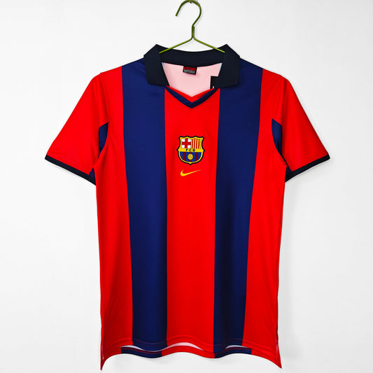 Maillot Rétro FC Barcelone Domicile 1998/1999
