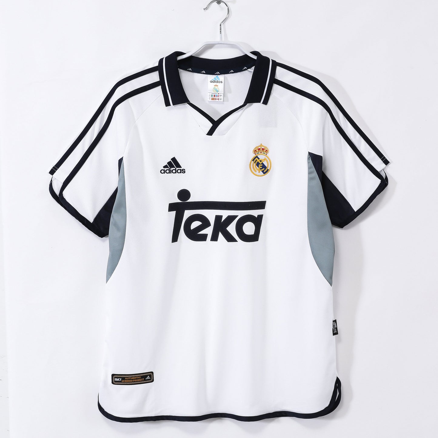 Maillot Rétro Real Madrid Domicile 2000/2001