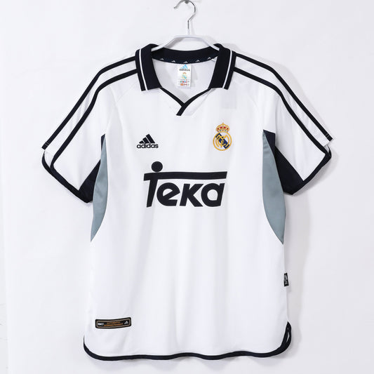 Maillot Rétro Real Madrid Domicile 2000/2001
