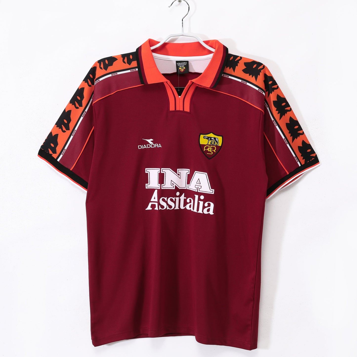 Maillot Rétro AS Roma Domicile 1998/1999